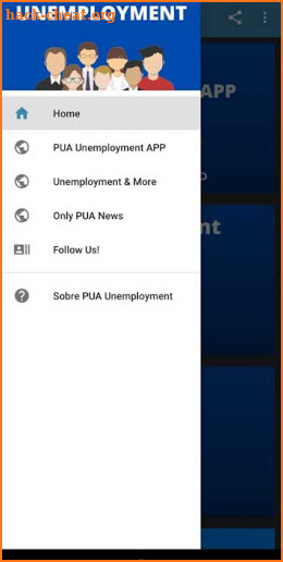 PUA Unemployment App screenshot