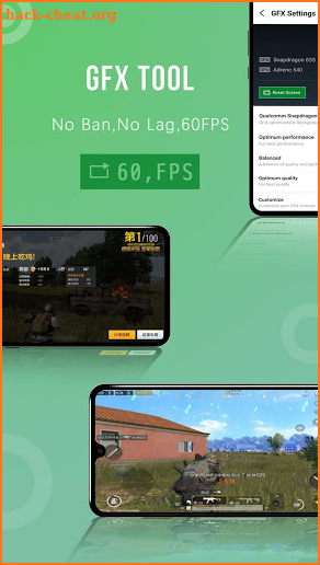 PUB GFX & free gfx tool & Game Booster screenshot