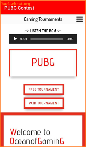 PUBG Contest - Earn  Money With PUBG screenshot