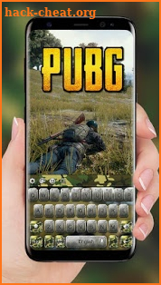PUBG Game Camo keyboard screenshot