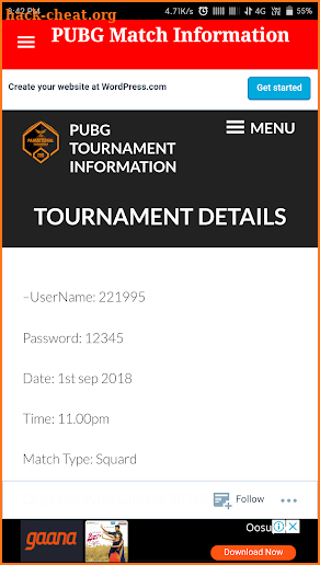 PUBG Tournament - Play in Private Server screenshot