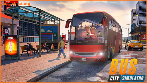 Public Coach Bus Transport: Bus Parking Games screenshot