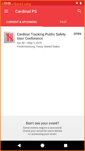 Public Safety User Conference screenshot