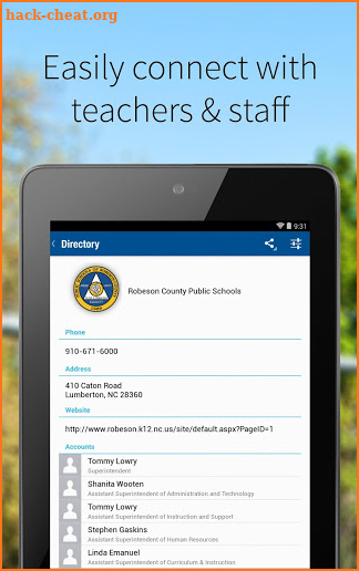 Public Schools Robeson County screenshot