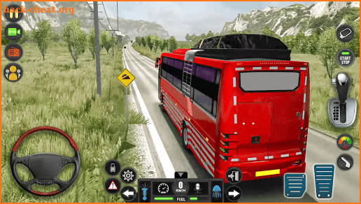 Public Transport Bus Coach: Taxi Simulator Games screenshot