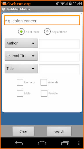 PubMed Mobile Pro screenshot