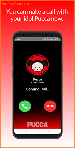 Pucca garu - Fake Call screenshot