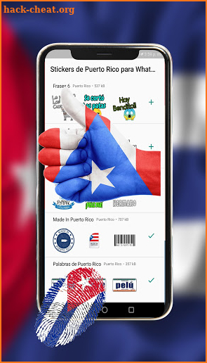 Puerto Rico Stickers for WhatsApp / WAStickerApps screenshot
