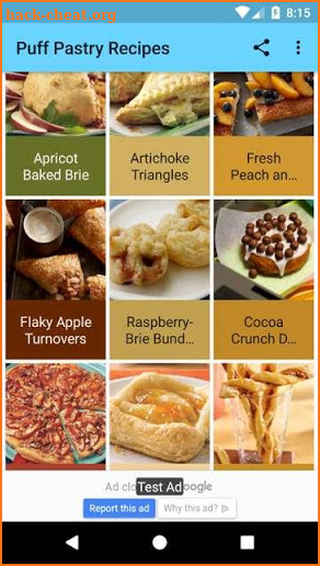 Puff Pastry Recipes screenshot