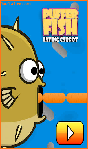 Puffer Fish Eating Carrot screenshot