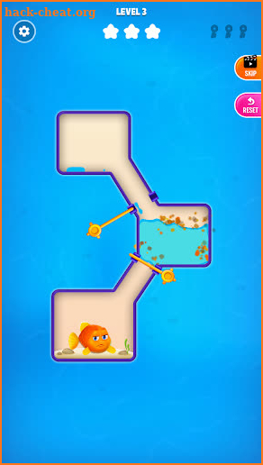 Pull Him Out Save The Fish Puzzle screenshot