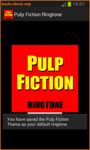Pulp Fiction Ringtone screenshot