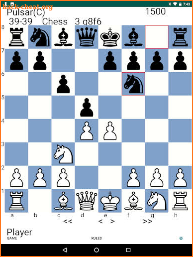 Pulsar Chess Engine screenshot