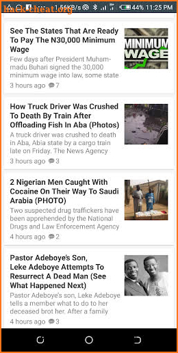 Pulse News App screenshot