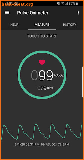 Pulse Oximeter - Beat & Oxygen screenshot