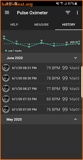 Pulse Oximeter - Beat & Oxygen screenshot