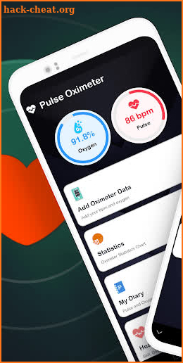 Pulse Oximeter Rate Tracker screenshot