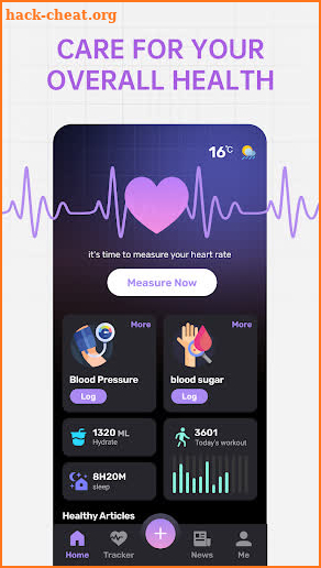 PulseCare：Health Tracker screenshot