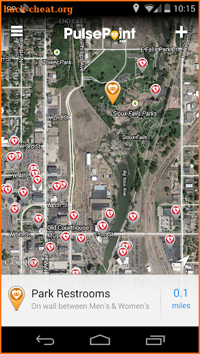 PulsePoint AED screenshot