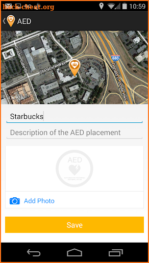 PulsePoint AED screenshot