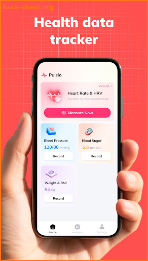 Pulsio - Health Data Tracker screenshot