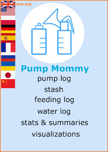 Pump Mommy - Pumping log screenshot