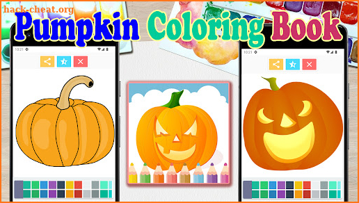 Pumpkin Coloring Book screenshot