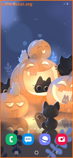 Pumpkin Party Live Wallpaper screenshot