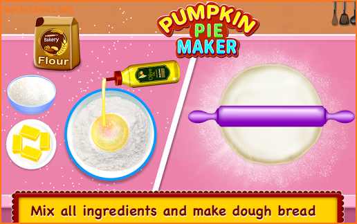 Pumpkin Pie Maker - Dessert Food Cooking Game screenshot
