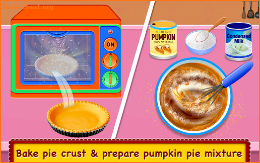 Pumpkin Pie Maker - Dessert Food Cooking Game screenshot