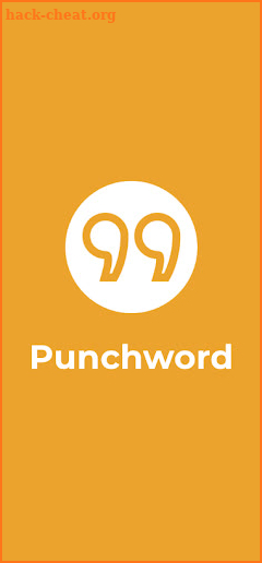 Punchword screenshot