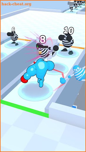 Punchy Race: Run & Fight Game screenshot