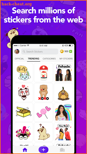 Pundit Stickers: The Sticker Search Engine screenshot