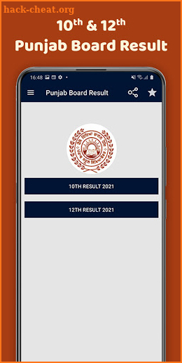 Punjab Board Result 2021 | PSEB 10th & 12th Result screenshot
