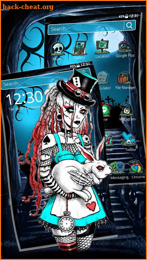 Punk Alice Themes Live Wallpapers screenshot
