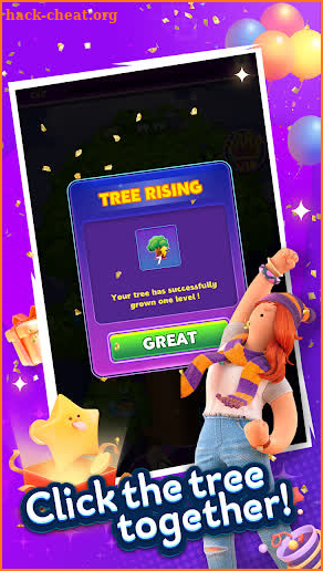 Punk Tree: Find Treasure screenshot
