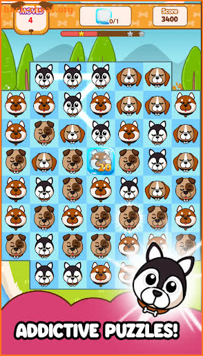 Puppies Match 3 screenshot