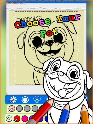 Puppy Dog Pals Coloring Book screenshot