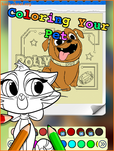 Puppy Dog Pals Coloring Book screenshot