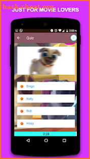 Puppy Dog Pals Quiz screenshot