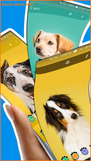 Puppy Dogs Themed Launcher - Wallpapers and Icons screenshot