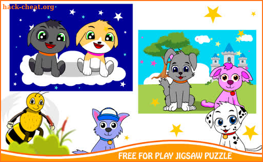 Puppy Jigsaw Puzzle - Paw Little Bee screenshot