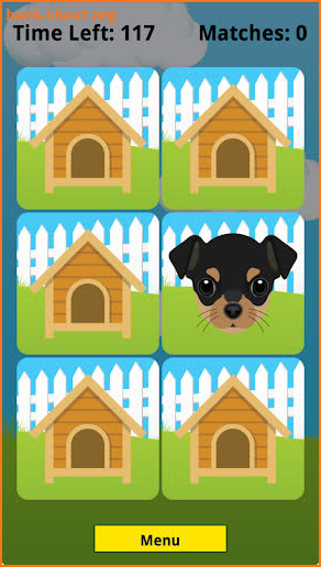 Puppy Playmate Picture Match screenshot