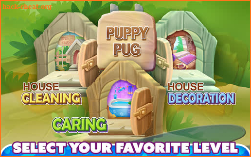 Puppy Pug House Decoration screenshot