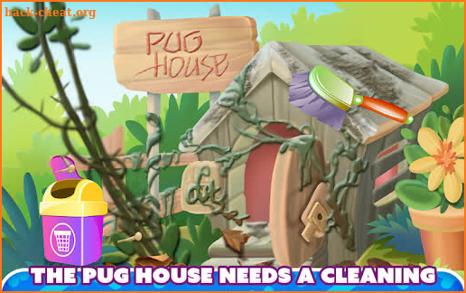 Puppy Pug House Decoration screenshot