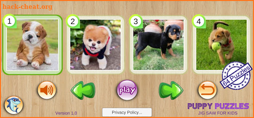 Puppy Puzzles - Jigsaw - Rompecabezas screenshot
