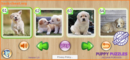Puppy Puzzles - Jigsaw - Rompecabezas screenshot