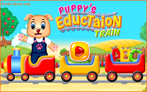 Puppy's Education Train-Preschool Phonics Learning screenshot