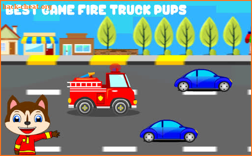 Pups Friends Fire Truck Rescue screenshot