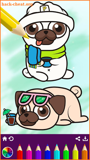Pups Patrol - Pixie Painting Book screenshot